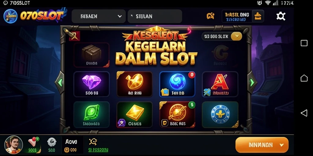 Gameplay menakutkan di 070SLOT dengan atmosfer seram.