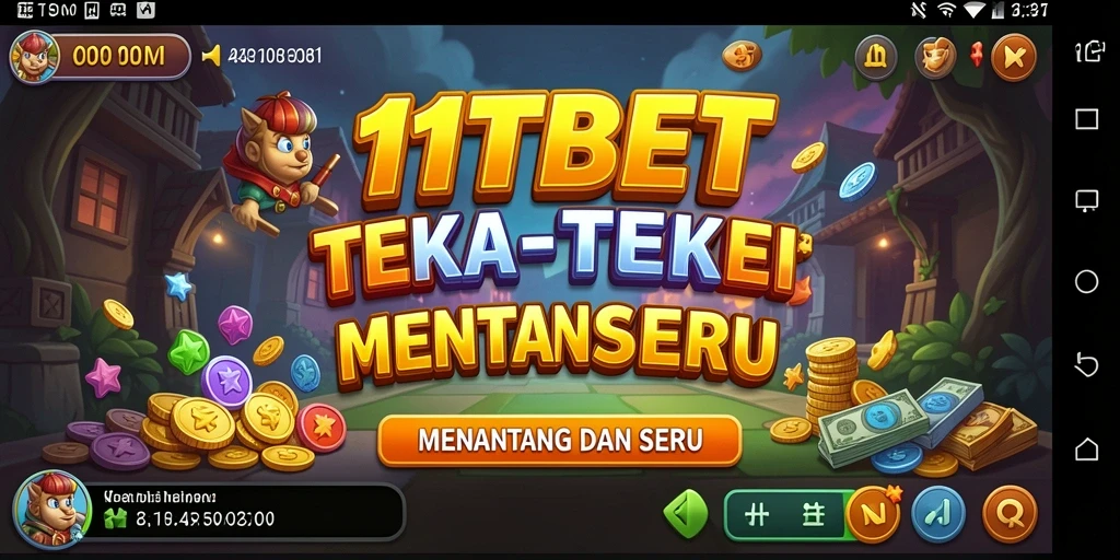 Tampilan gameplay menantang dari 11TBET saat menyelesaikan teka-teki.