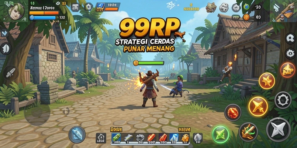 Screenshot menarik gameplay 99RP yang menampilkan strategi dan taktik yang mendalam.