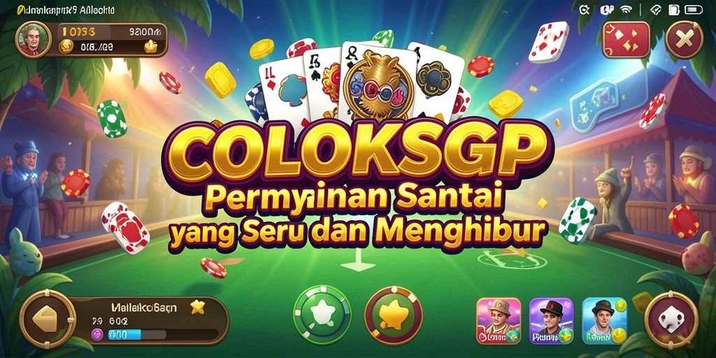 Screenshot gameplay COLOKSGP menampilkan aksi seru dan menyenangkan.
