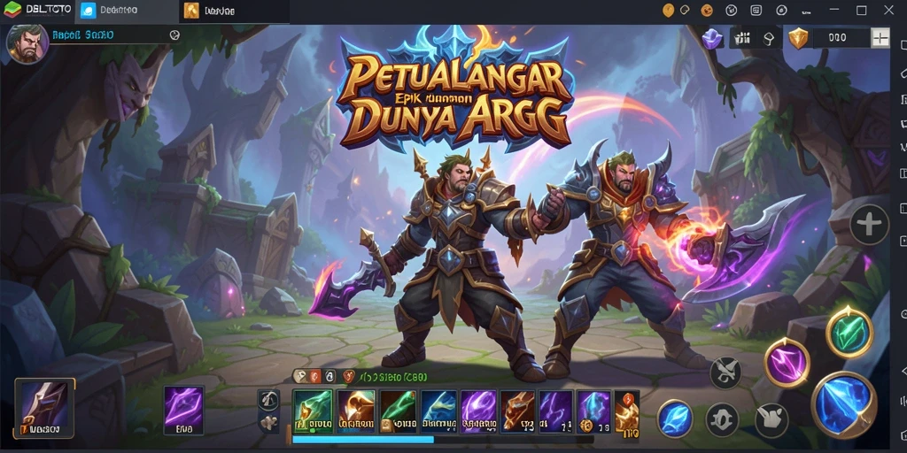 Tampilan gameplay DBLTOTO yang seru dan penuh aksi.