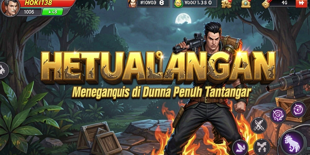 Screenshot gameplay HOKI138 memperlihatkan petualangan di alam liar yang menakjubkan.