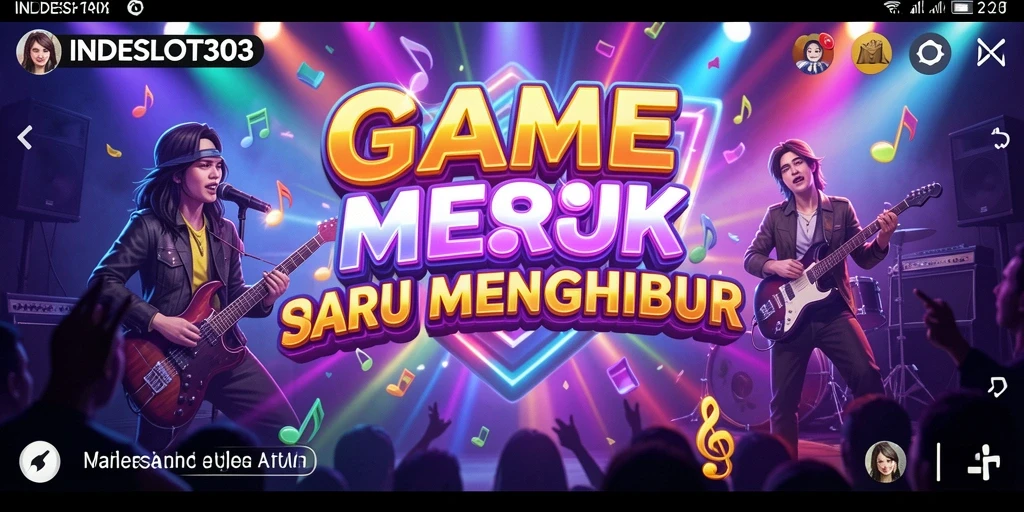 Tampilan screenshot utama INDESLOT303 menunjukkan gameplay yang mengasyikkan dengan berbagai efek visual.