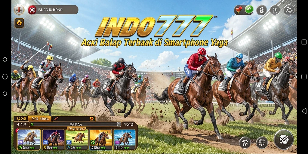 Tampilan gameplay Racing yang memukau dalam INDO777.