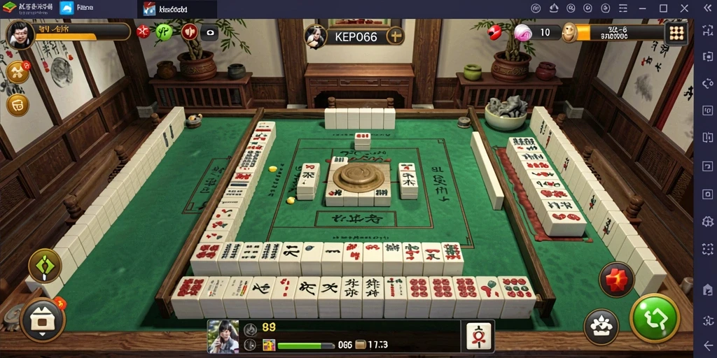 Gameplay seru KEPO66 dengan desain Mahjong yang menarik.