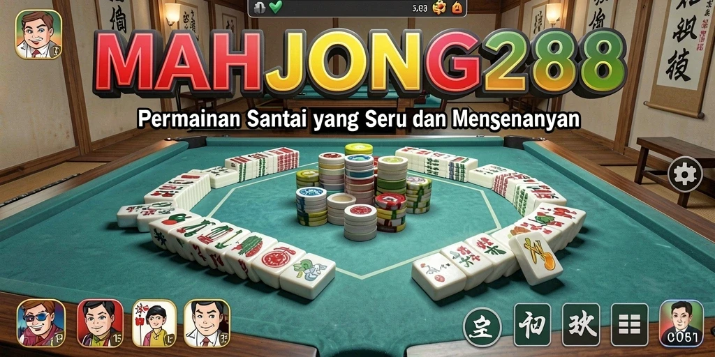 Tampilan seru di gameplay MAHJONG288 yang penuh warna dan tantangan.