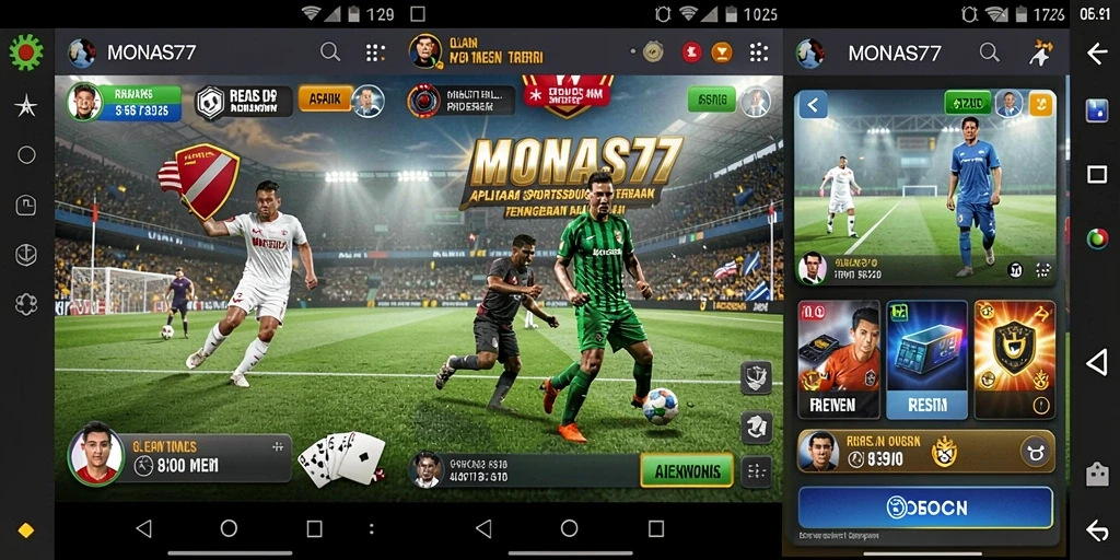 Tampilan gameplay MONAS77 yang memukau dan interaktif.