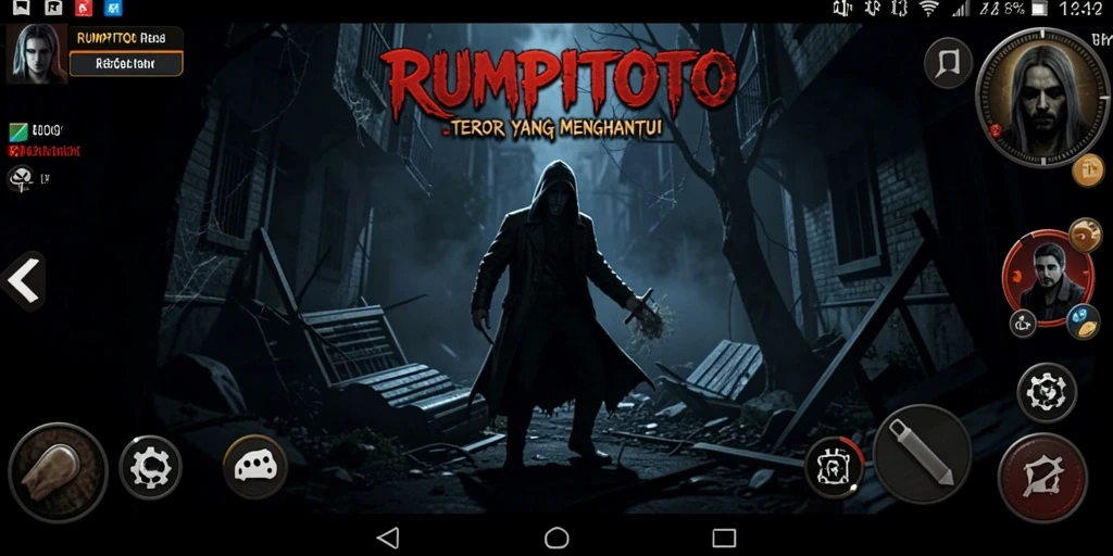 Gameplay RUMPITOTO yang mencekam dan penuh ketegangan.