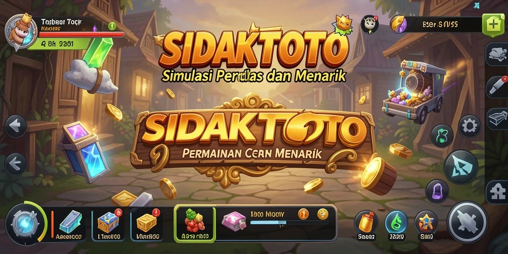 Gameplay seru dan menantang di SIDAKTOTO.