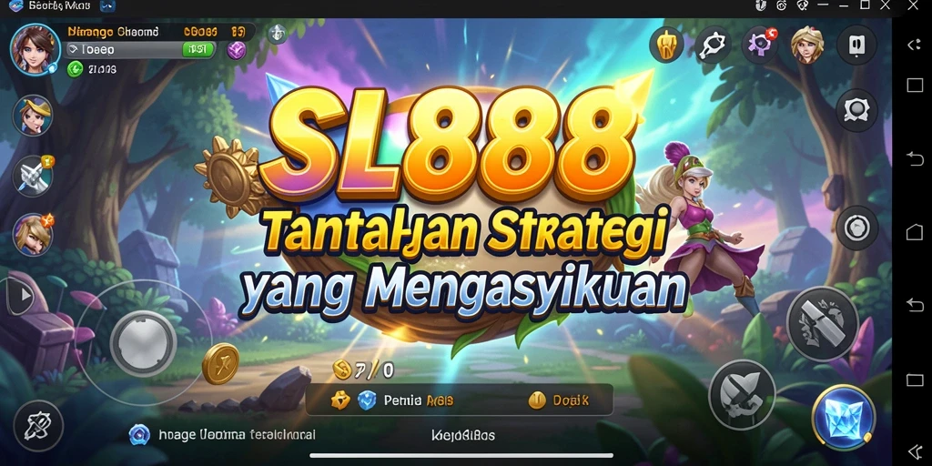 Tampilan gameplay SL888 dengan strategi yang mendalam.