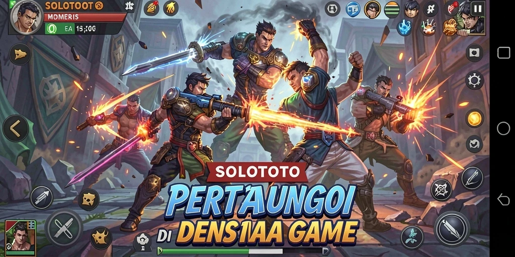 Gameplay seru dalam pertarungan menggebu-gebu di SOLOTOTO.