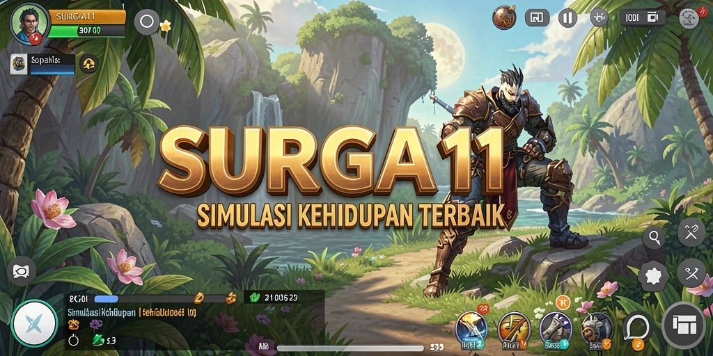 Tampilan gameplay menarik di SURGA11 dengan berbagai desain kreatif.