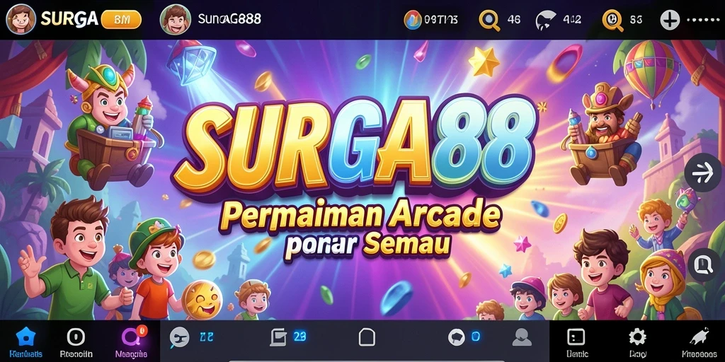 Tampilan gameplay seru dari SURGA88 dengan berbagai level menantang.